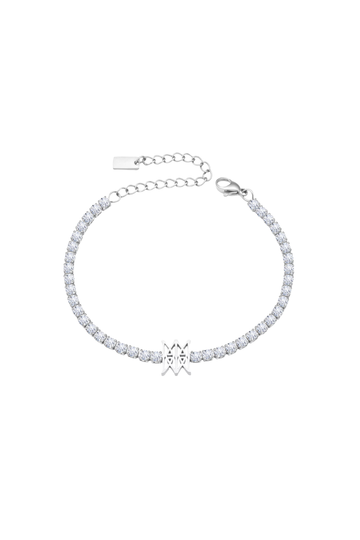 Silver Ice Bracelet