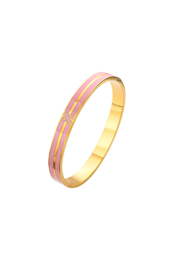 Gold Blush Icon Bangle
